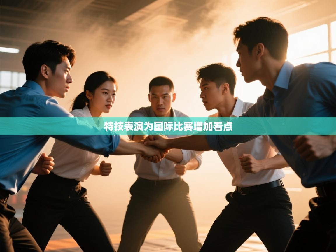 特技表演为国际比赛增加看点  第1张